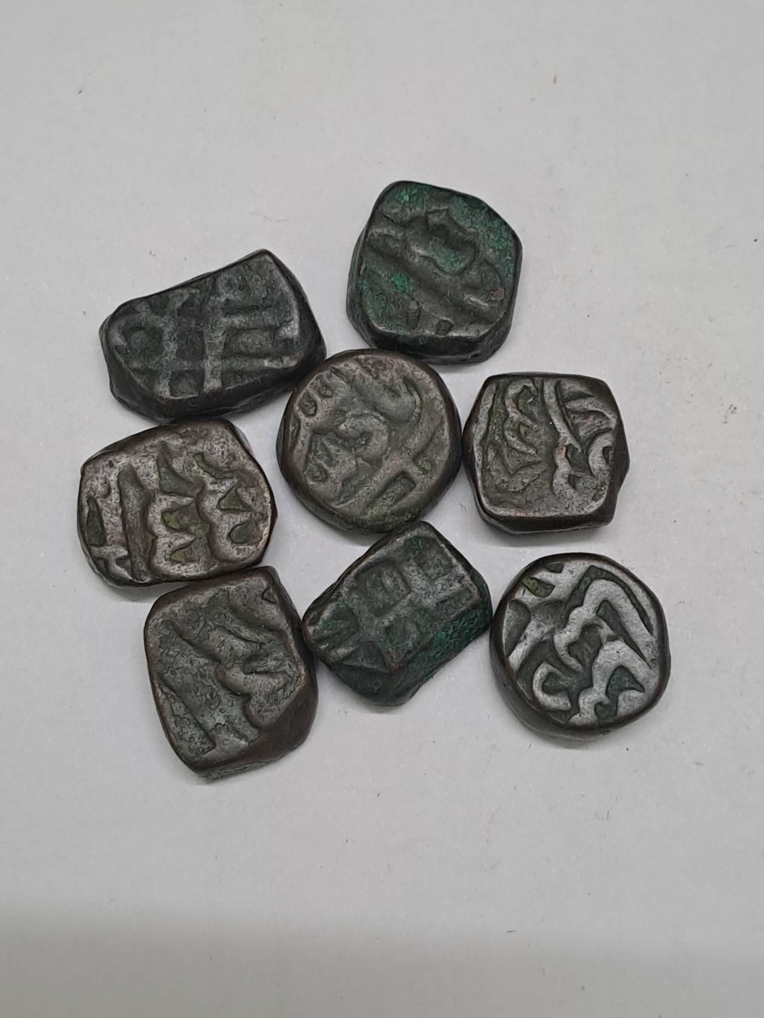 Muhammad Shah - 1 Dam Coin - Elichpur Mint (1719-1748)