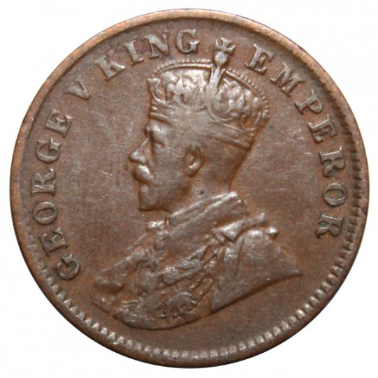 British India 1/4 Anna (1911-1936) - George V 